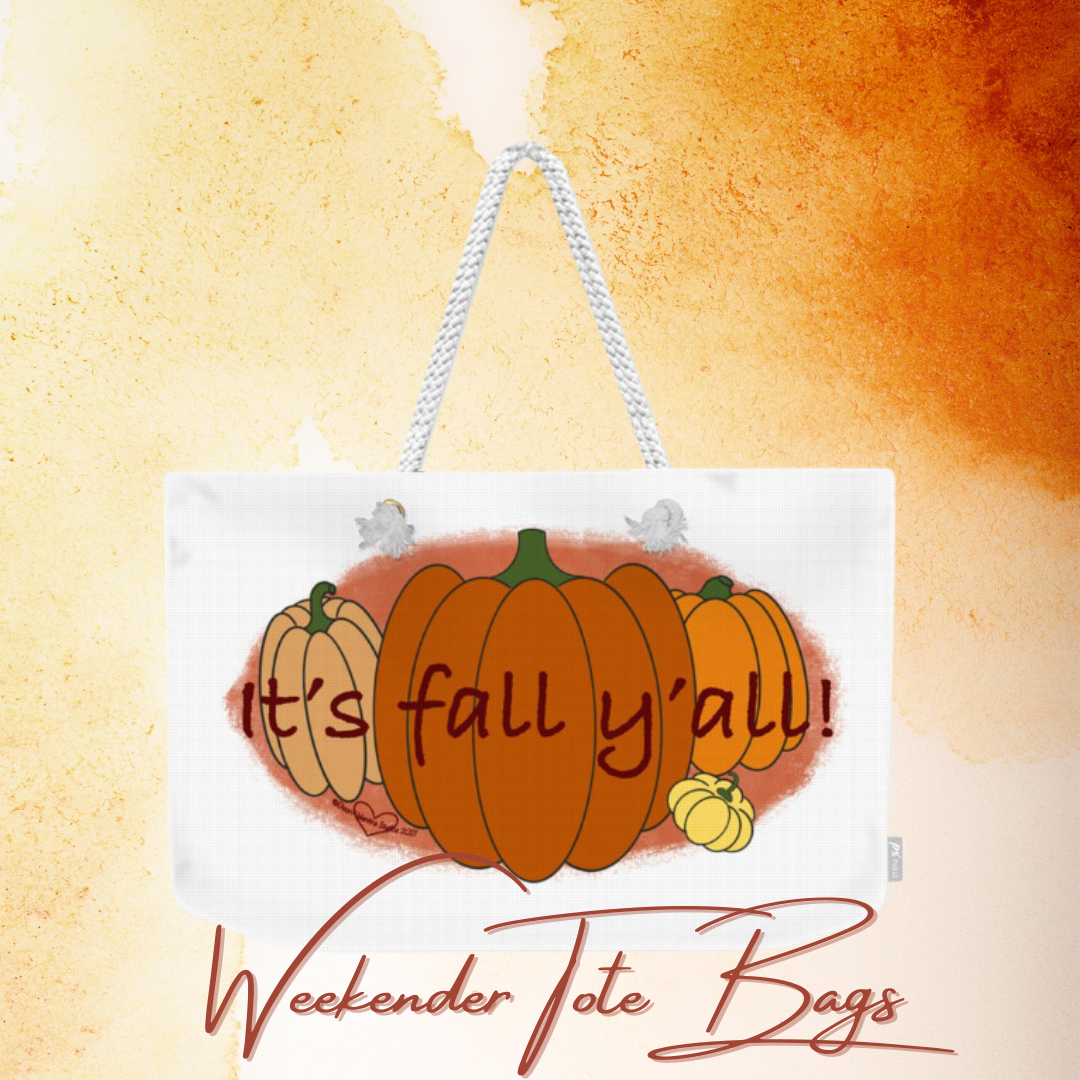 Autumn - Fall - Halloween - Weekender Tote Bags