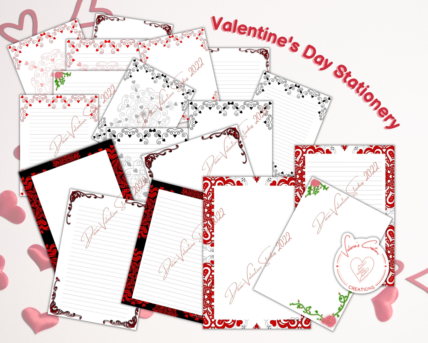 Valentine's Day Stationery