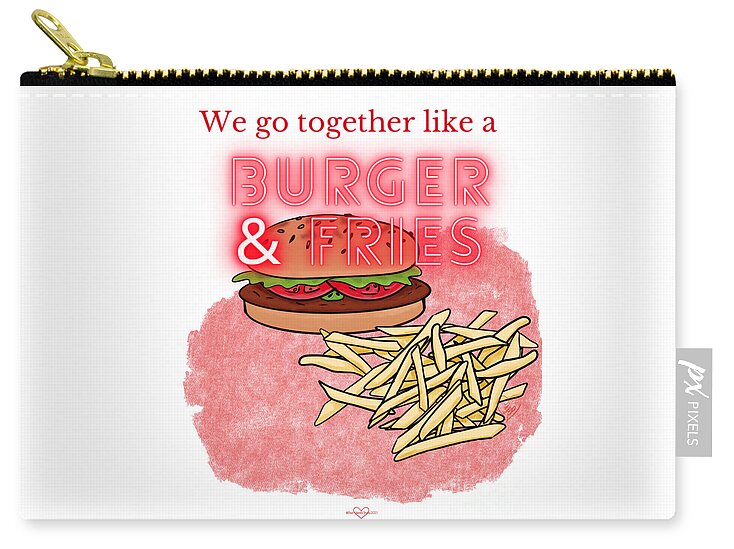 Burger and Fries Forever - Zip Pouch