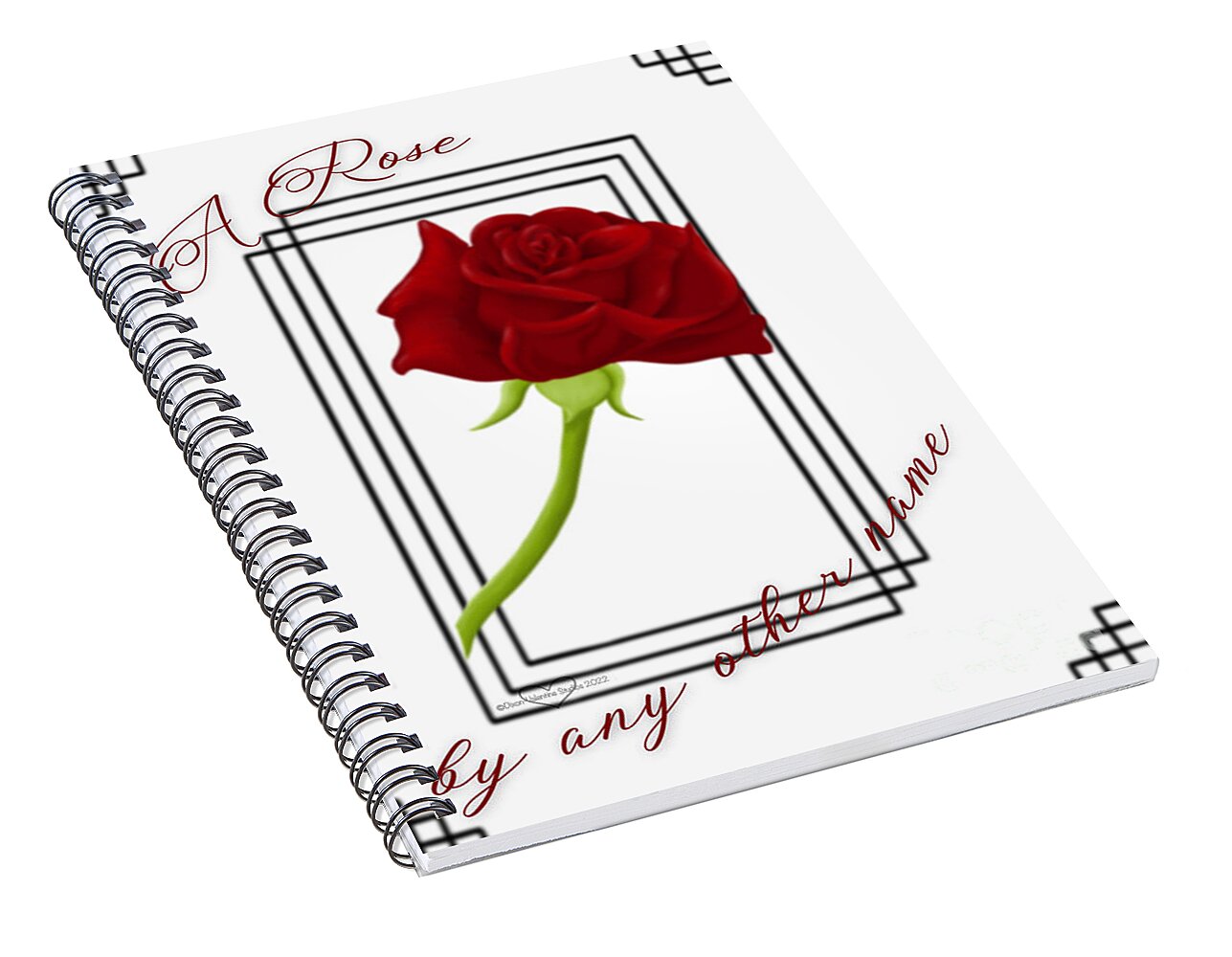 Timeless Romance - Spiral Notebook