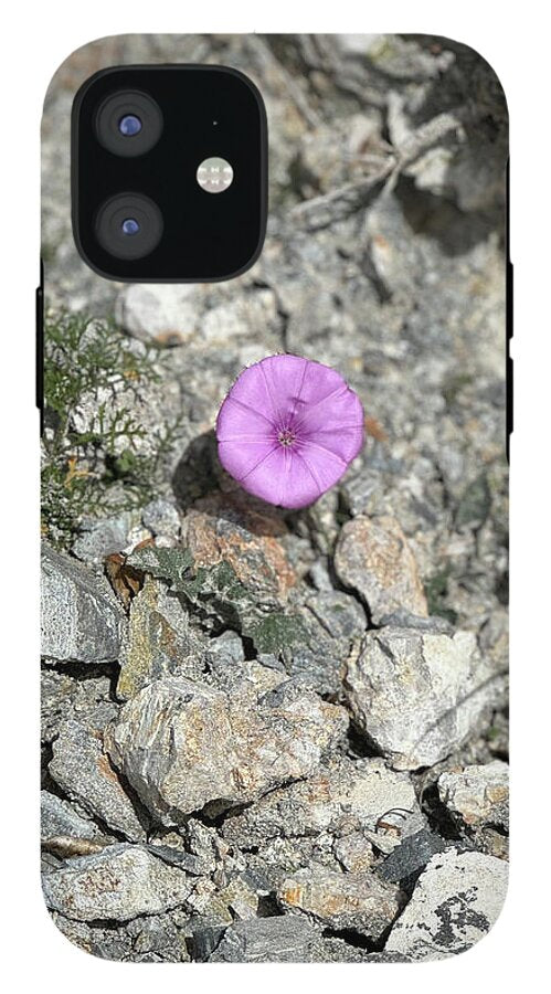 Amethyst Oasis in a Barren Landscape - Phone Case