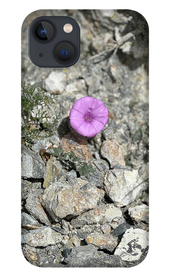 Amethyst Oasis in a Barren Landscape - Phone Case