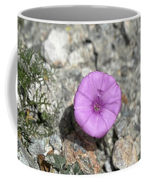 Amethyst Oasis in a Barren Landscape - Mug