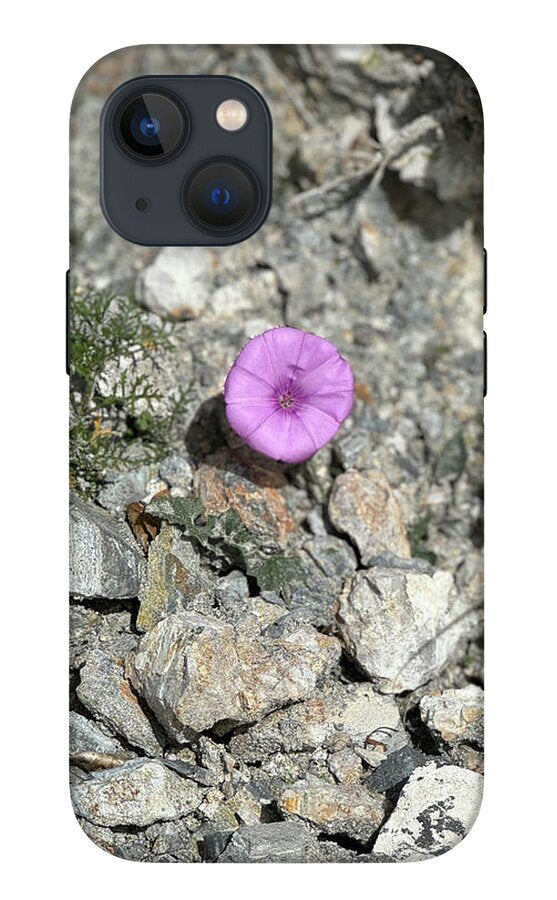 Amethyst Oasis in a Barren Landscape - Phone Case