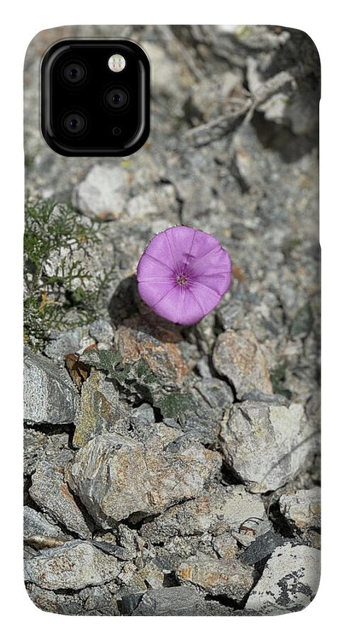 Amethyst Oasis in a Barren Landscape - Phone Case