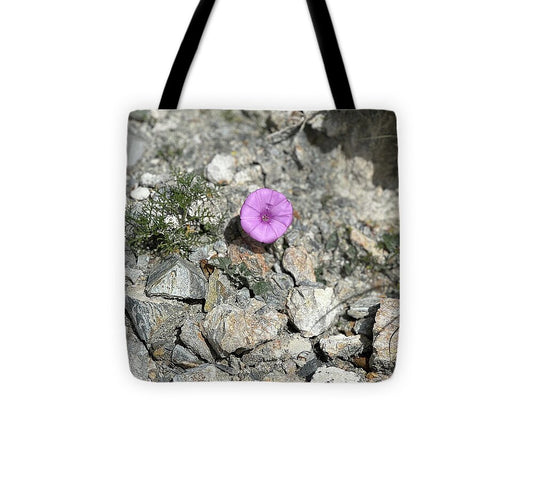 Amethyst Oasis in a Barren Landscape - Tote Bag