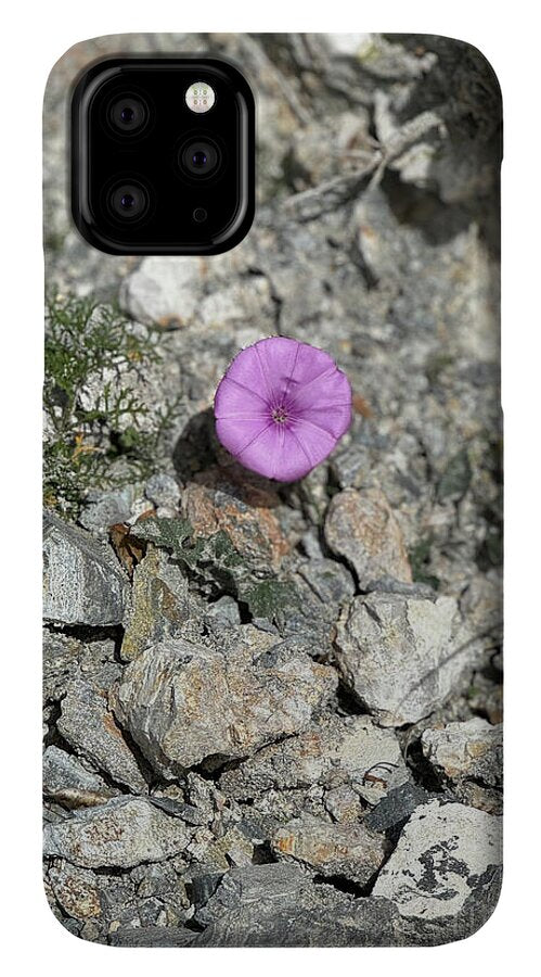 Amethyst Oasis in a Barren Landscape - Phone Case