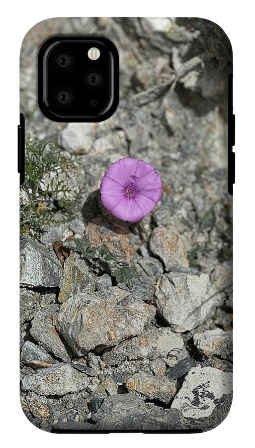 Amethyst Oasis in a Barren Landscape - Phone Case