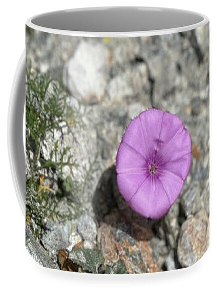 Amethyst Oasis in a Barren Landscape - Mug