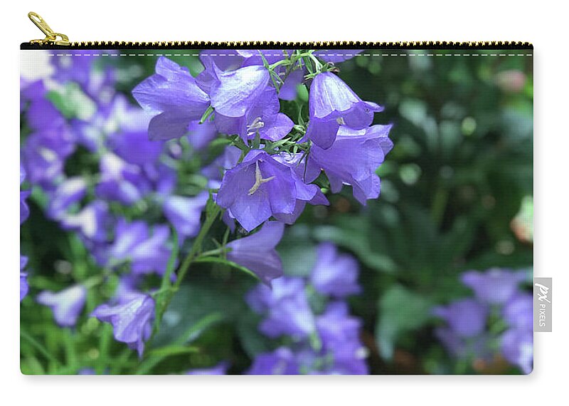 Campanula Bellflower Charm - Zip Pouch