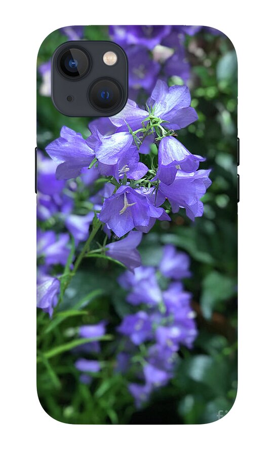 Campanula Bellflower Charm - Phone Case