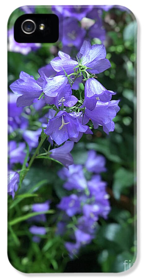 Campanula Bellflower Charm - Phone Case