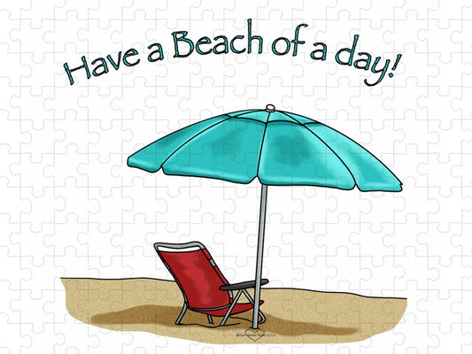 Have A Beach of A Day - Puzzle