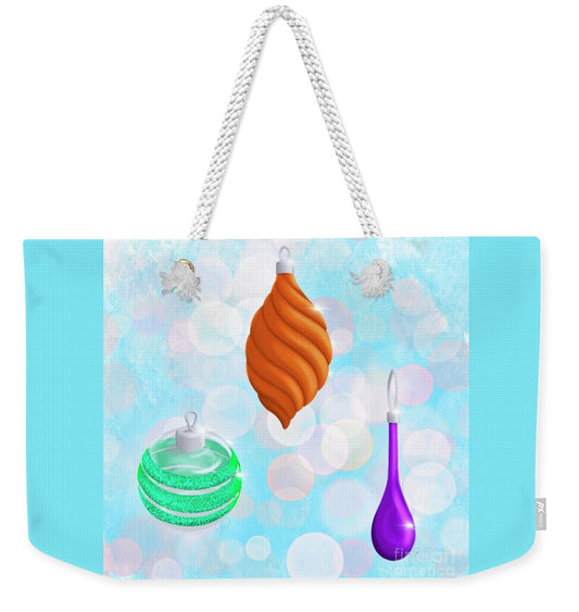 Holiday Sparkle - Weekender Tote Bag