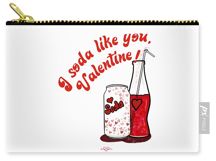 Soda Pop Romance - Zip Pouch