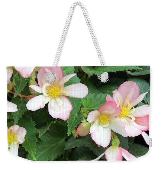 Pink Petal Cascade - Weekender Tote Bag