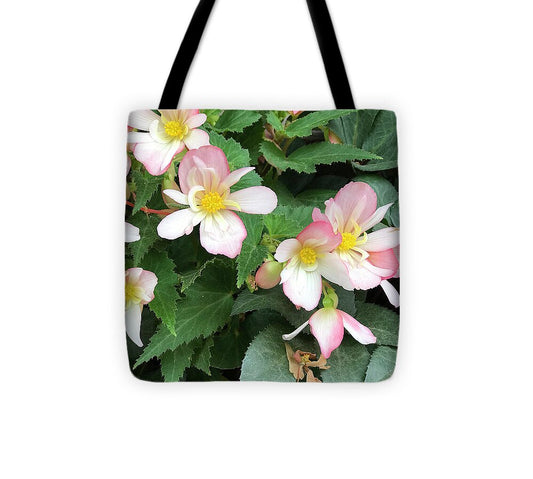 Pink Petal Cascade - Tote Bag