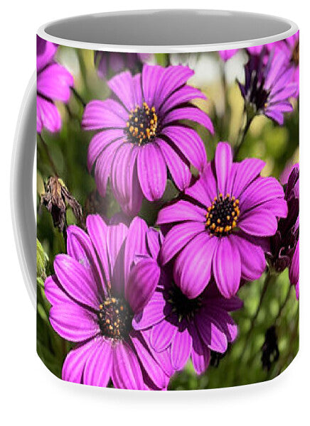 Purple Petal Symphony - Mug