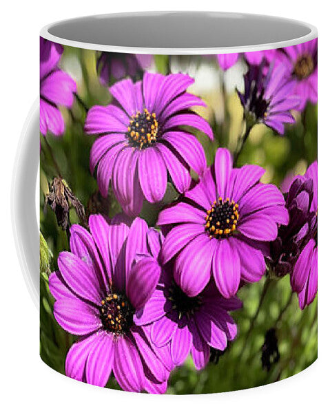 Purple Petal Symphony - Mug