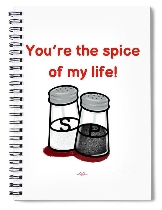 Spice of My Life - Spiral Notebook