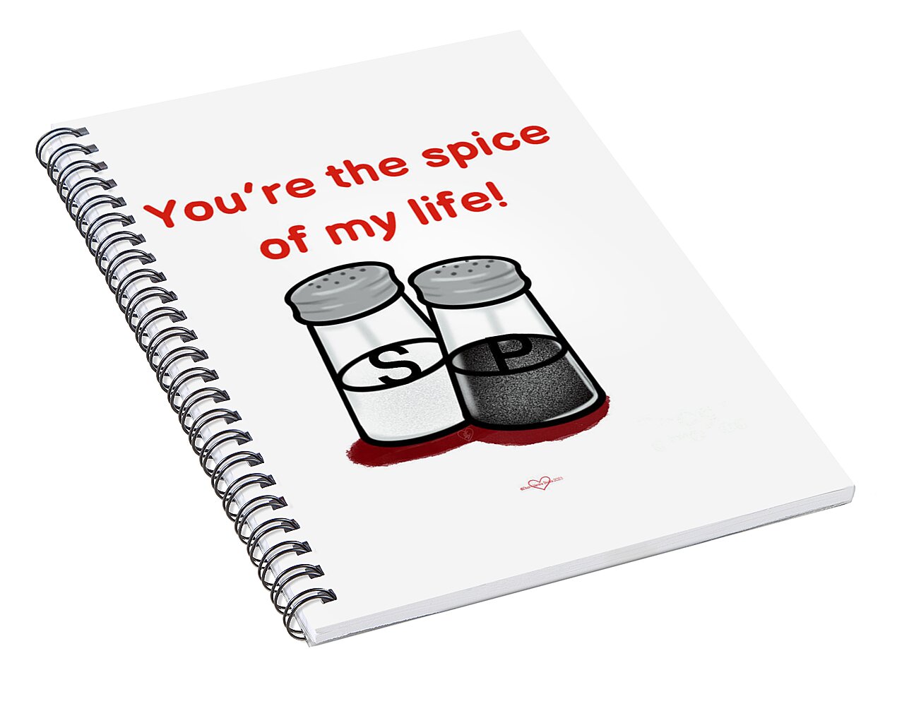 Spice of My Life - Spiral Notebook