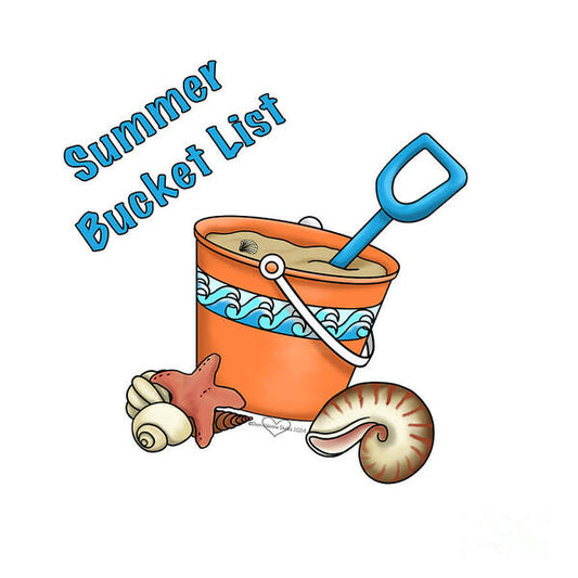 Summer Bucket List - Art Print