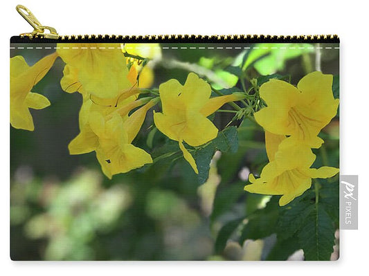 Yellow Bells - Zip Pouch