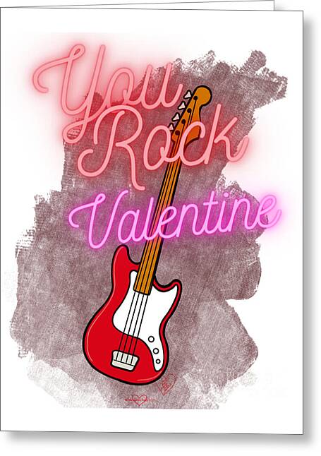 You Rock - Greeting Card