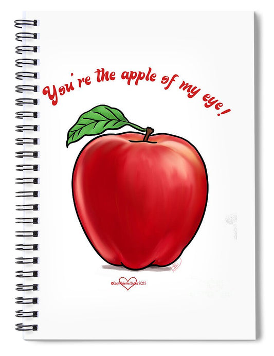 Apple of My Eye - Spiral Notebook