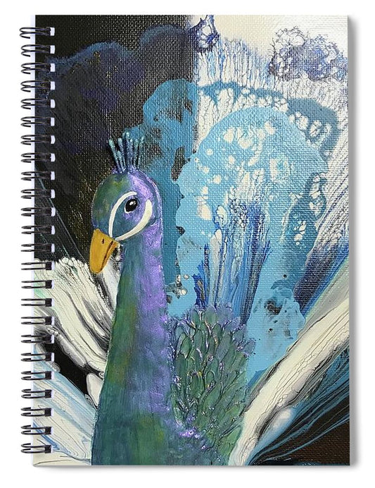 Peacock - Spiral Notebook