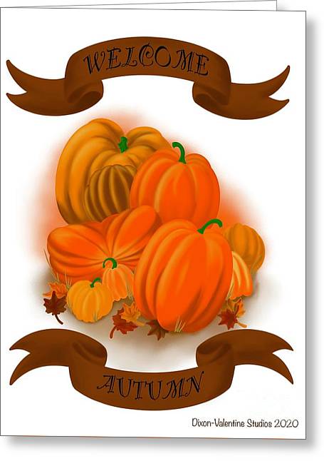 Welcome Autumn 2 - Greeting Card