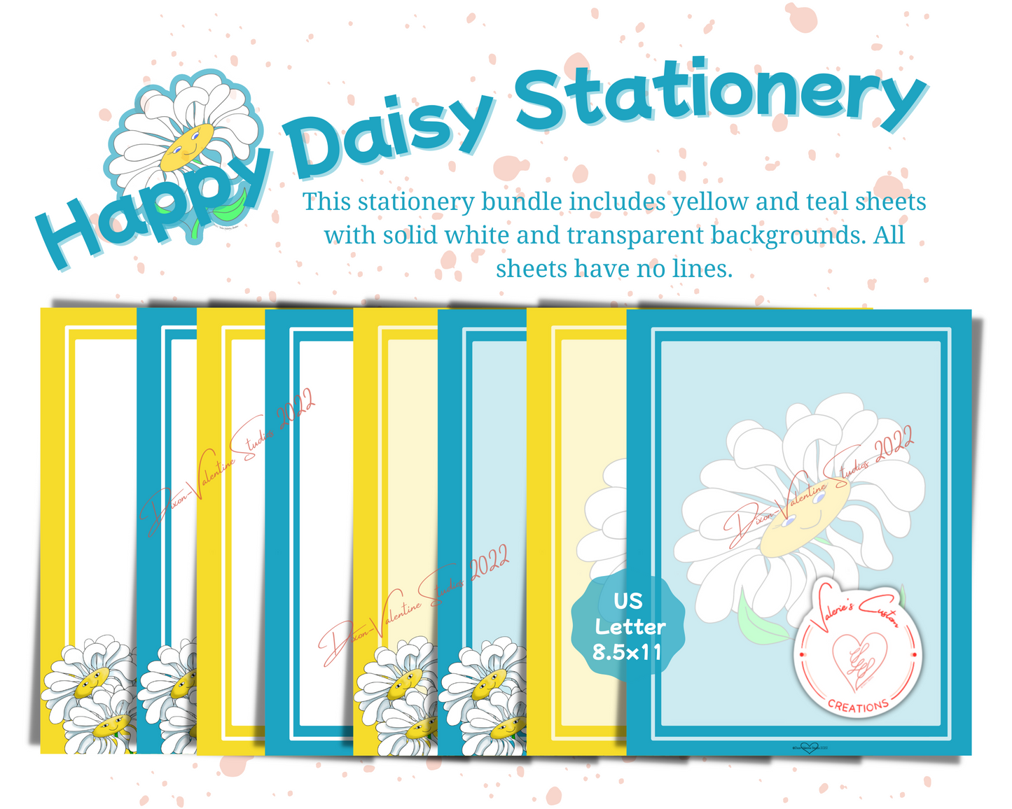 Happy Daisy Bundle No Lines