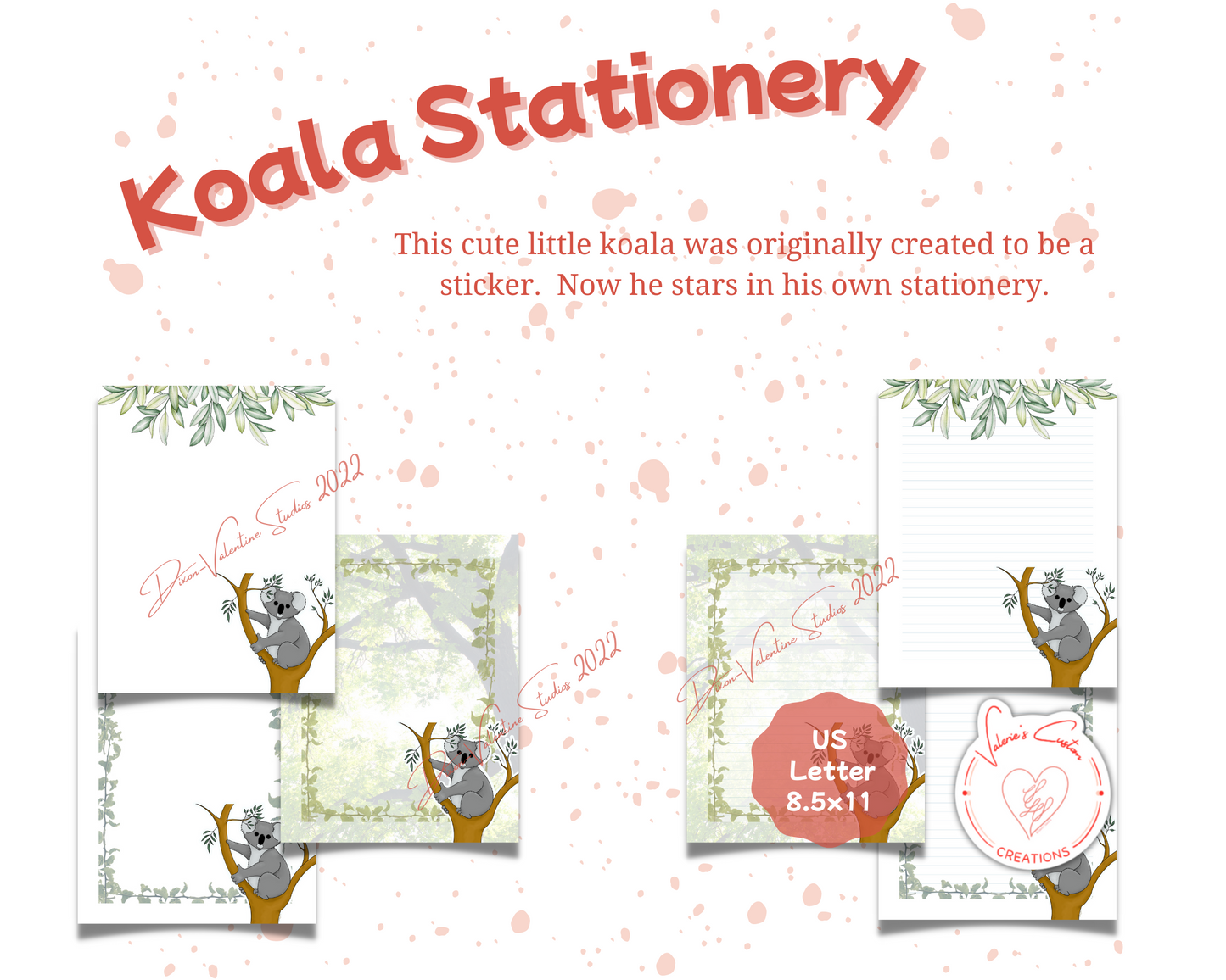 Kooala the Koala Stationery Bundle