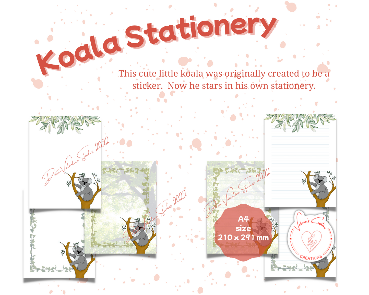 Kooala the Koala Stationery Bundle
