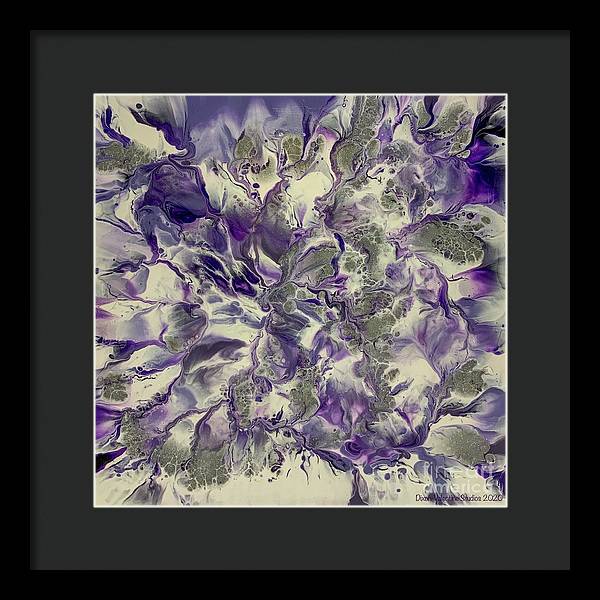 Amethyst Tree - Framed Print