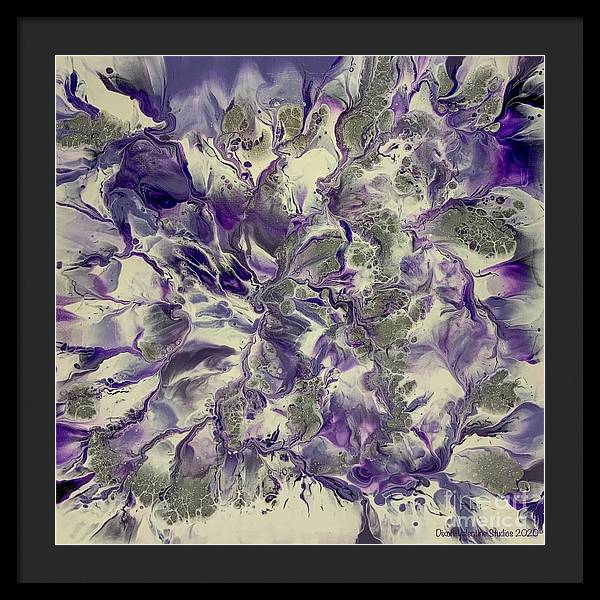 Amethyst Tree - Framed Print