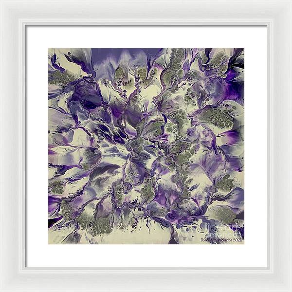 Amethyst Tree - Framed Print