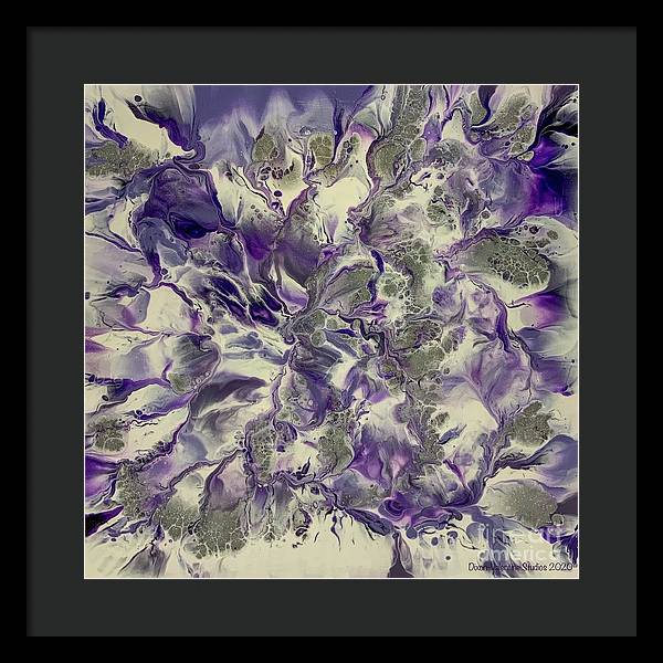 Amethyst Tree - Framed Print