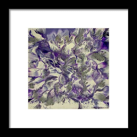 Amethyst Tree - Framed Print