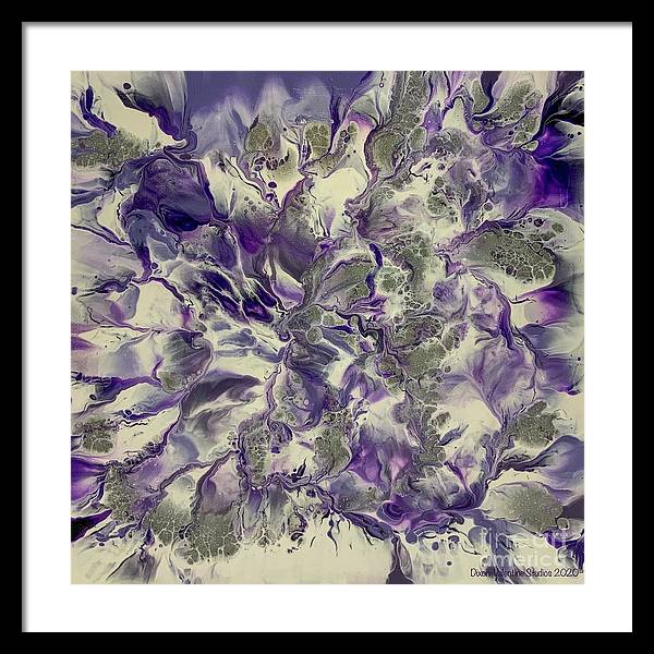 Amethyst Tree - Framed Print