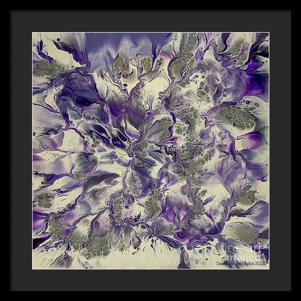 Amethyst Tree - Framed Print