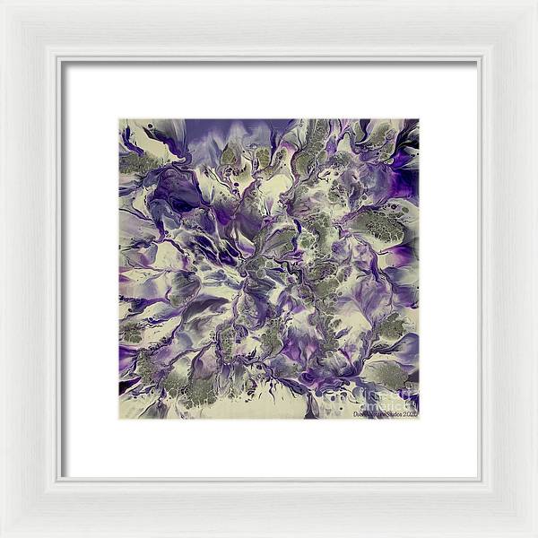 Amethyst Tree - Framed Print