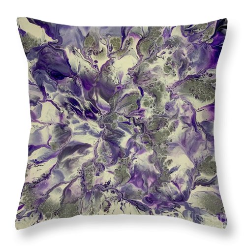 Amethyst Tree - Throw Pillow