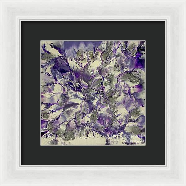 Amethyst Tree - Framed Print