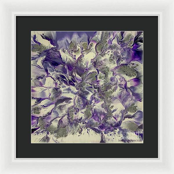 Amethyst Tree - Framed Print