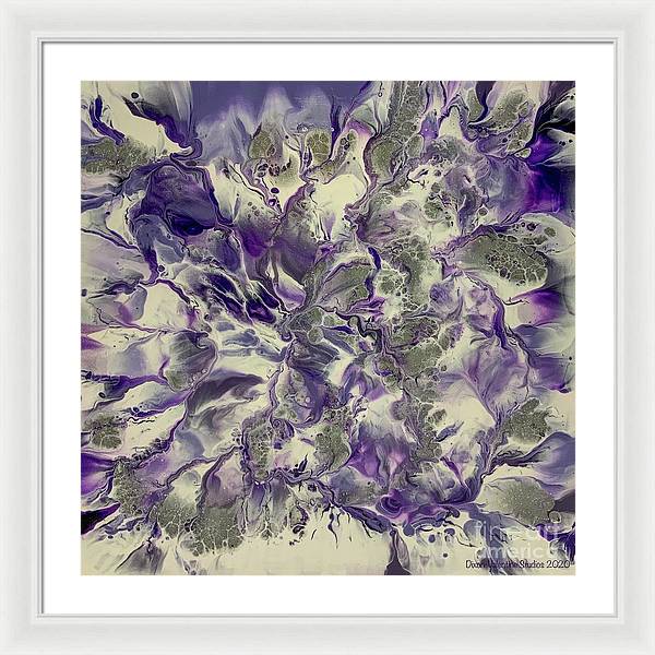 Amethyst Tree - Framed Print