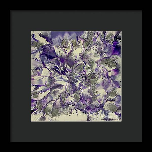 Amethyst Tree - Framed Print