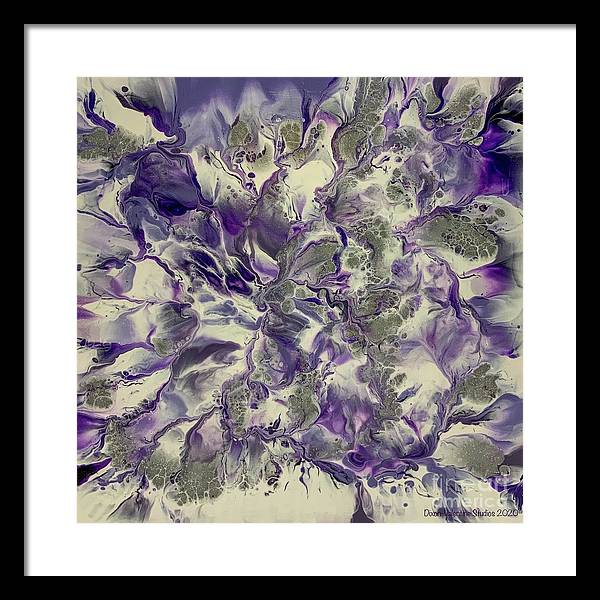 Amethyst Tree - Framed Print