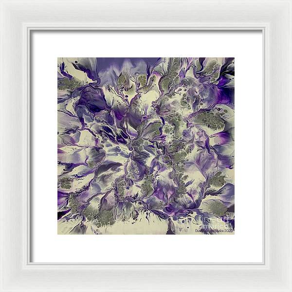 Amethyst Tree - Framed Print