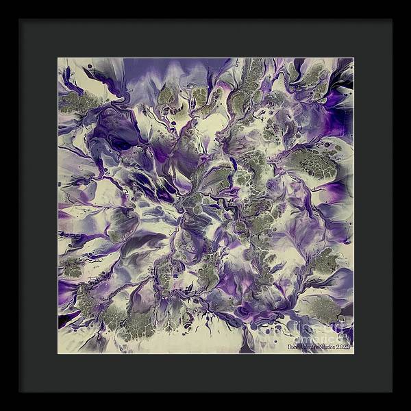 Amethyst Tree - Framed Print